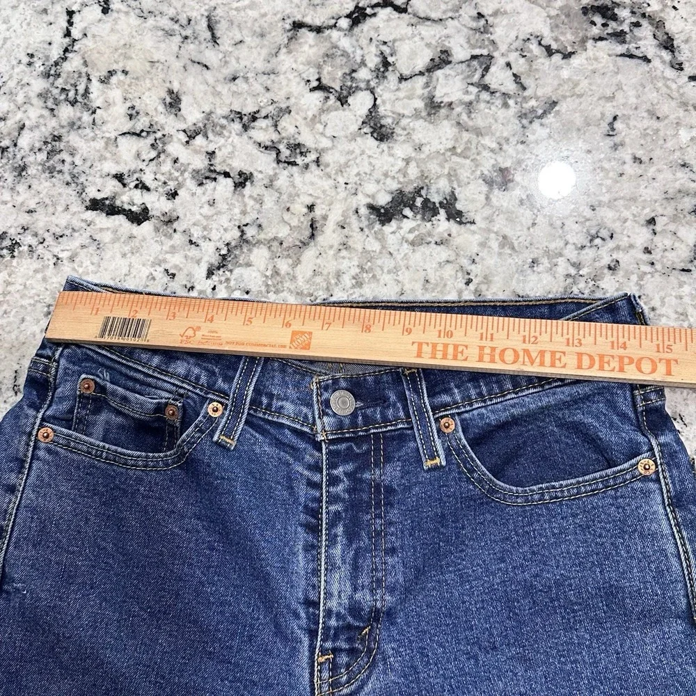 Levi's 514 jeans men's 30x30 (29x29.5) regular fit straight blue denim Jeans